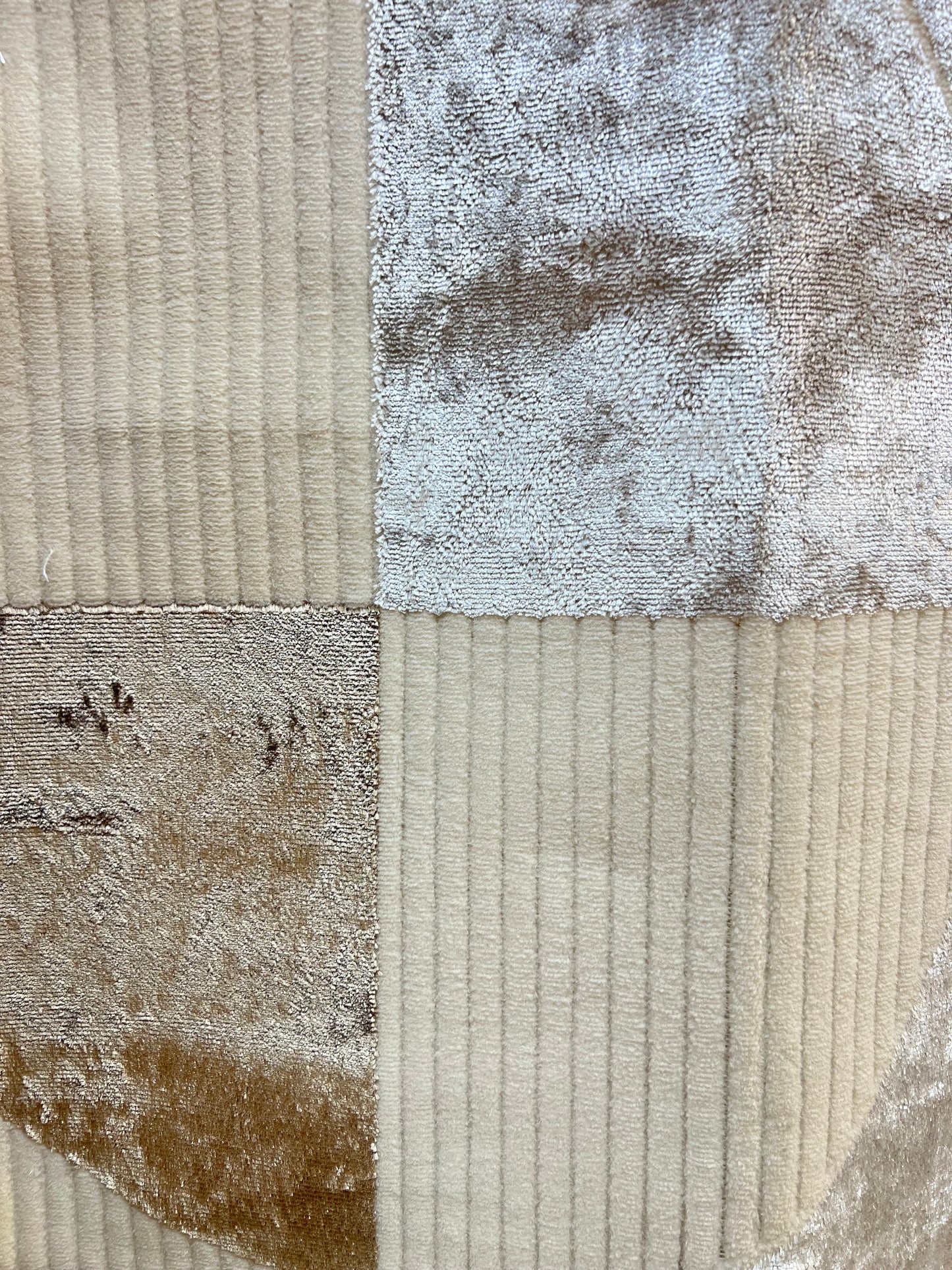 Tapis circles beige 2.8x2m