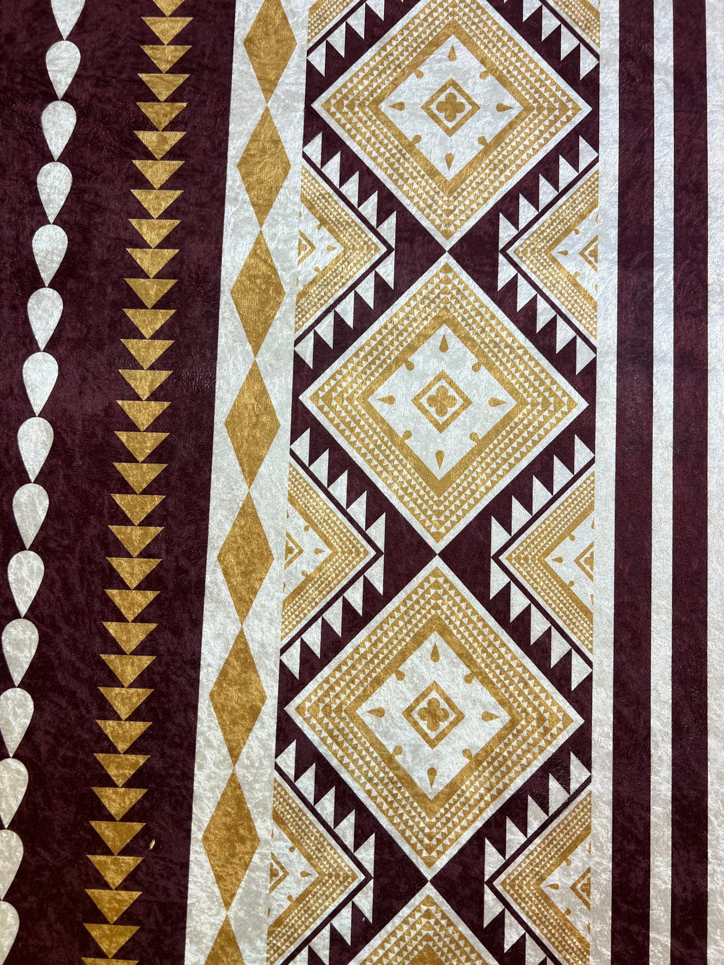 Tapis 3D Berber grenat
