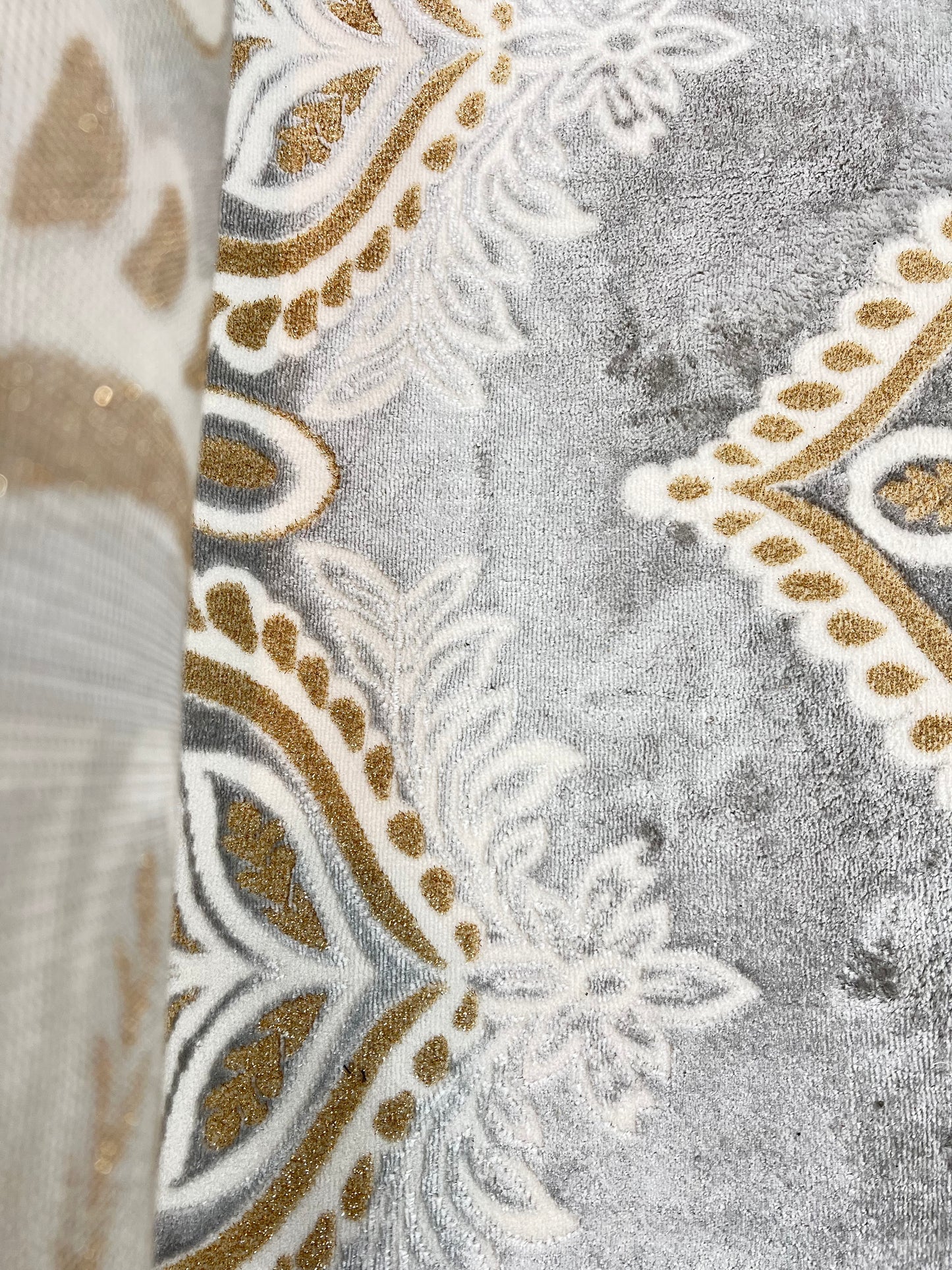 Indienne 2m gris