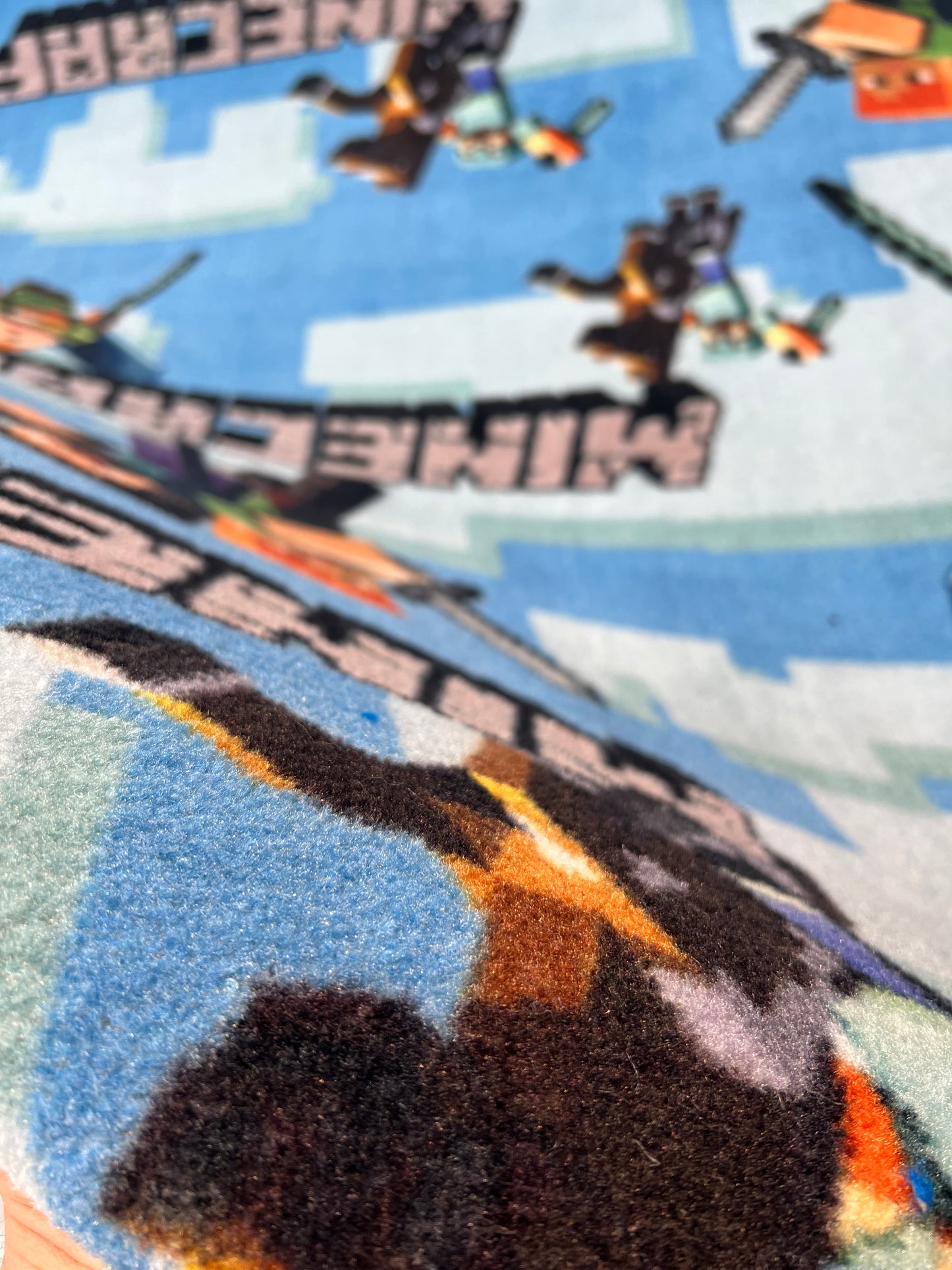 Tapis Minecraft kids