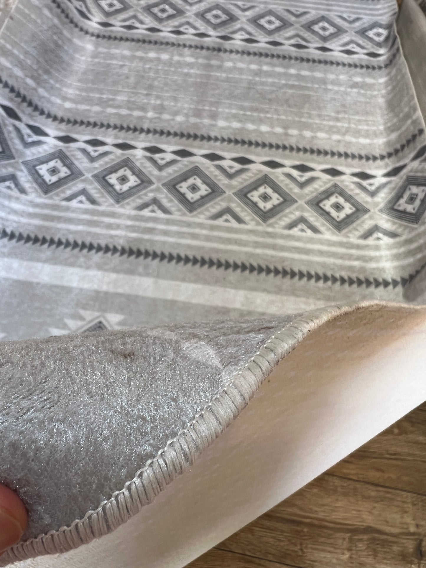 Tapis 3D Berber gris