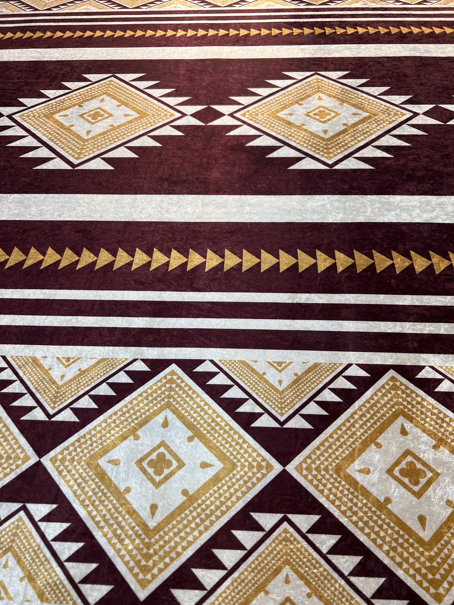 Tapis 3D Berber grenat