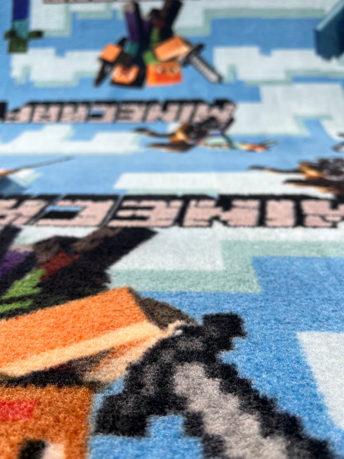 Tapis Minecraft kids