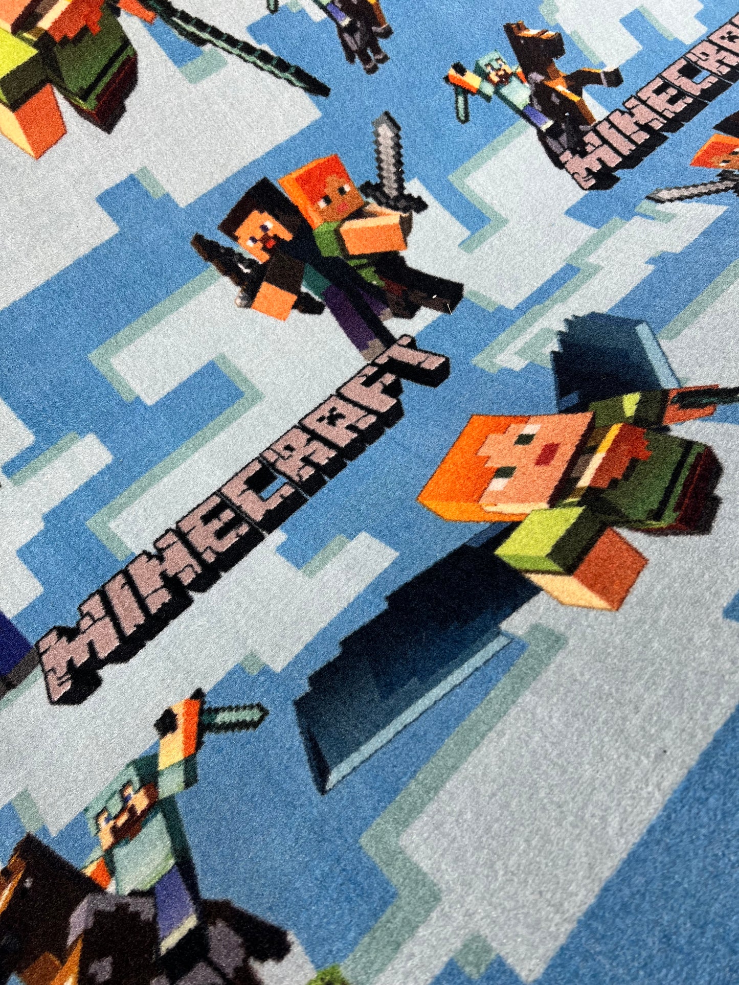 Tapis Minecraft kids