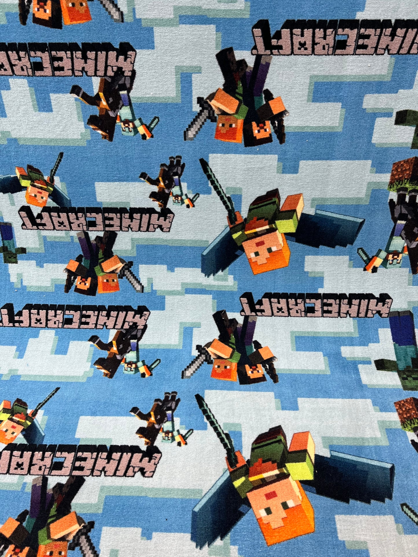 Tapis Minecraft kids