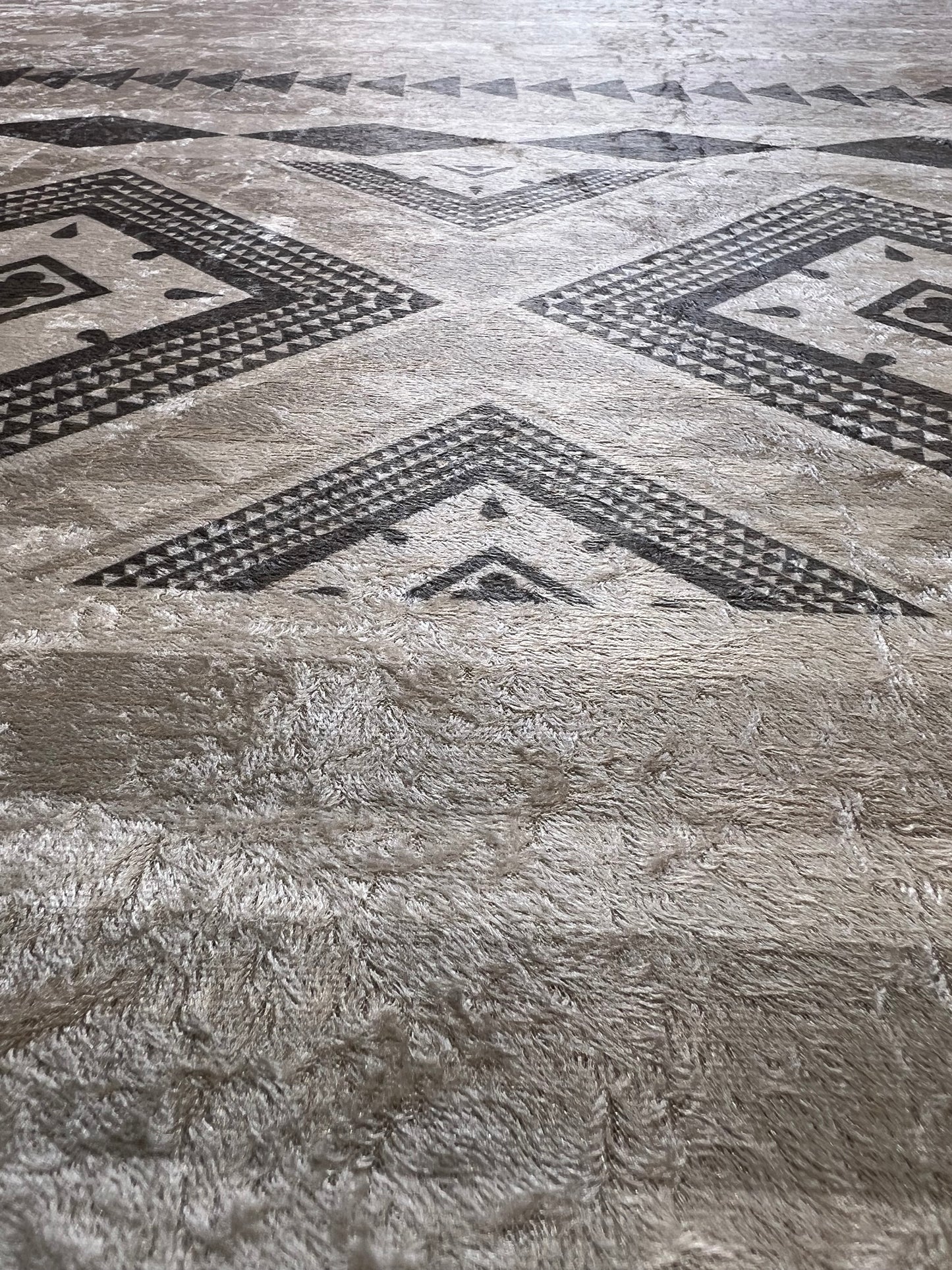 Tapis 3D Berber gris