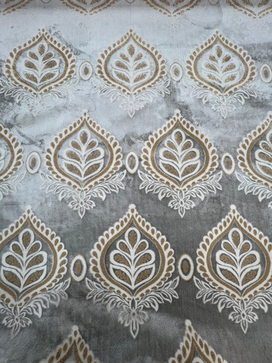 Indienne 2m gris
